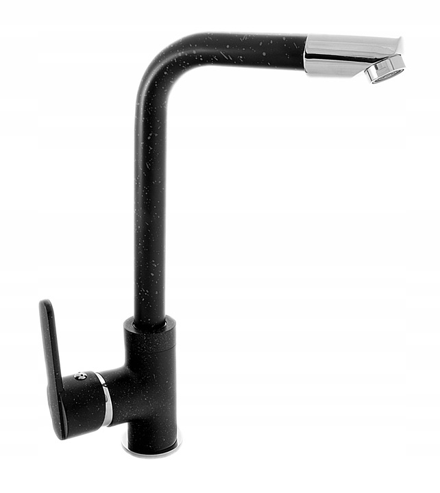 Move Černá Granitová Kuchyňská Dřezová Baterie