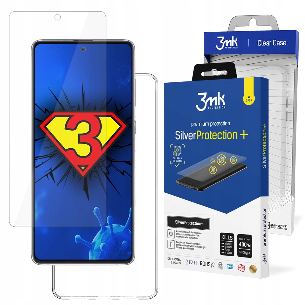

Folia hydrożelowa +Etui 3mk do Galaxy Note 10 Lite