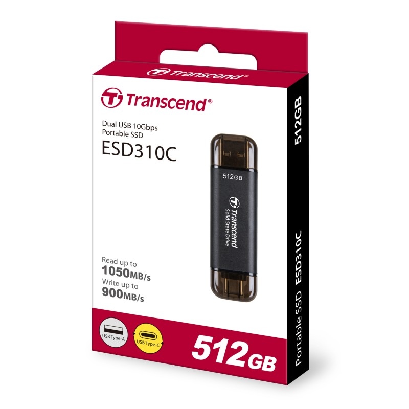 Transcend ESD310C Prenosný Ssd 512 Gb TS512GESD310C