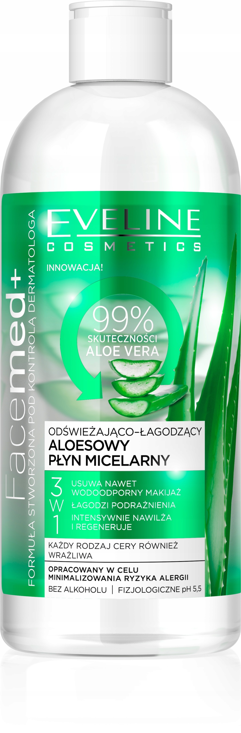 

Eveline Facemed 3w1 aloesowy płyn mic. 500ml B