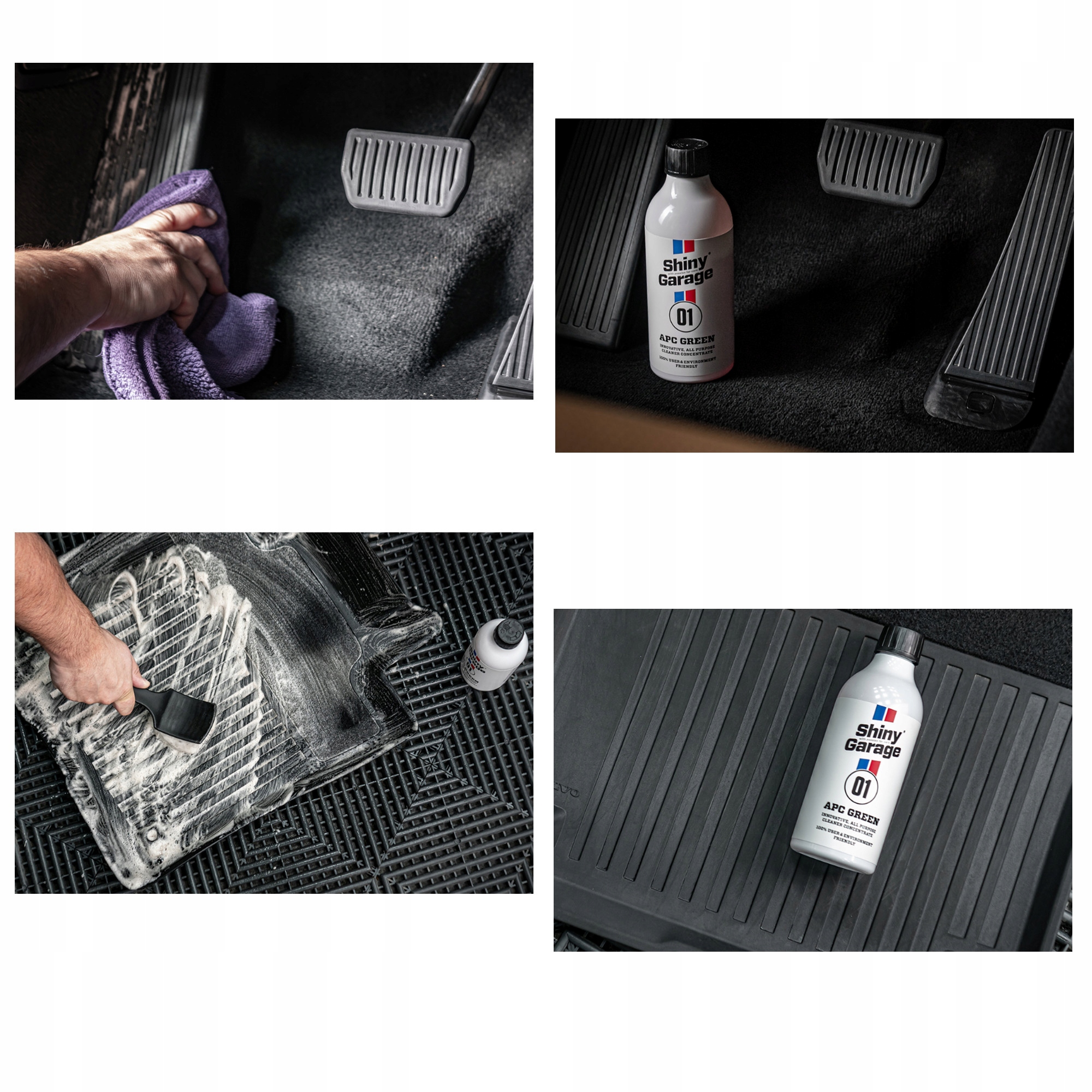 SHINY GARAGE APC GREEN 5L KONCENTRAT CZYSZCZĄCY Pojemność opakowania 5000 ml