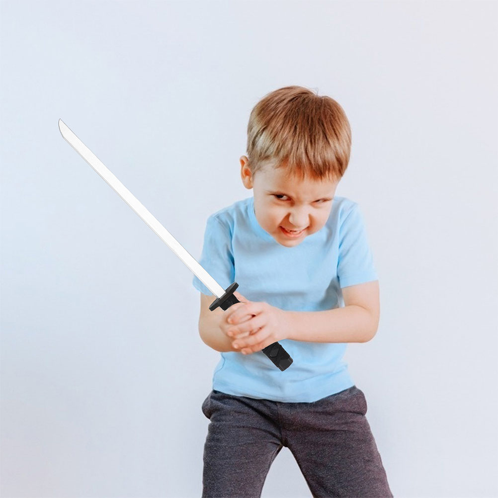 CZARNY MIECZ SAMURAJSKI JAPOŃSKI MIECZ SAMURAJSKI DZIECKO COSPLAY PRZENOŚNY Model 1498018513525