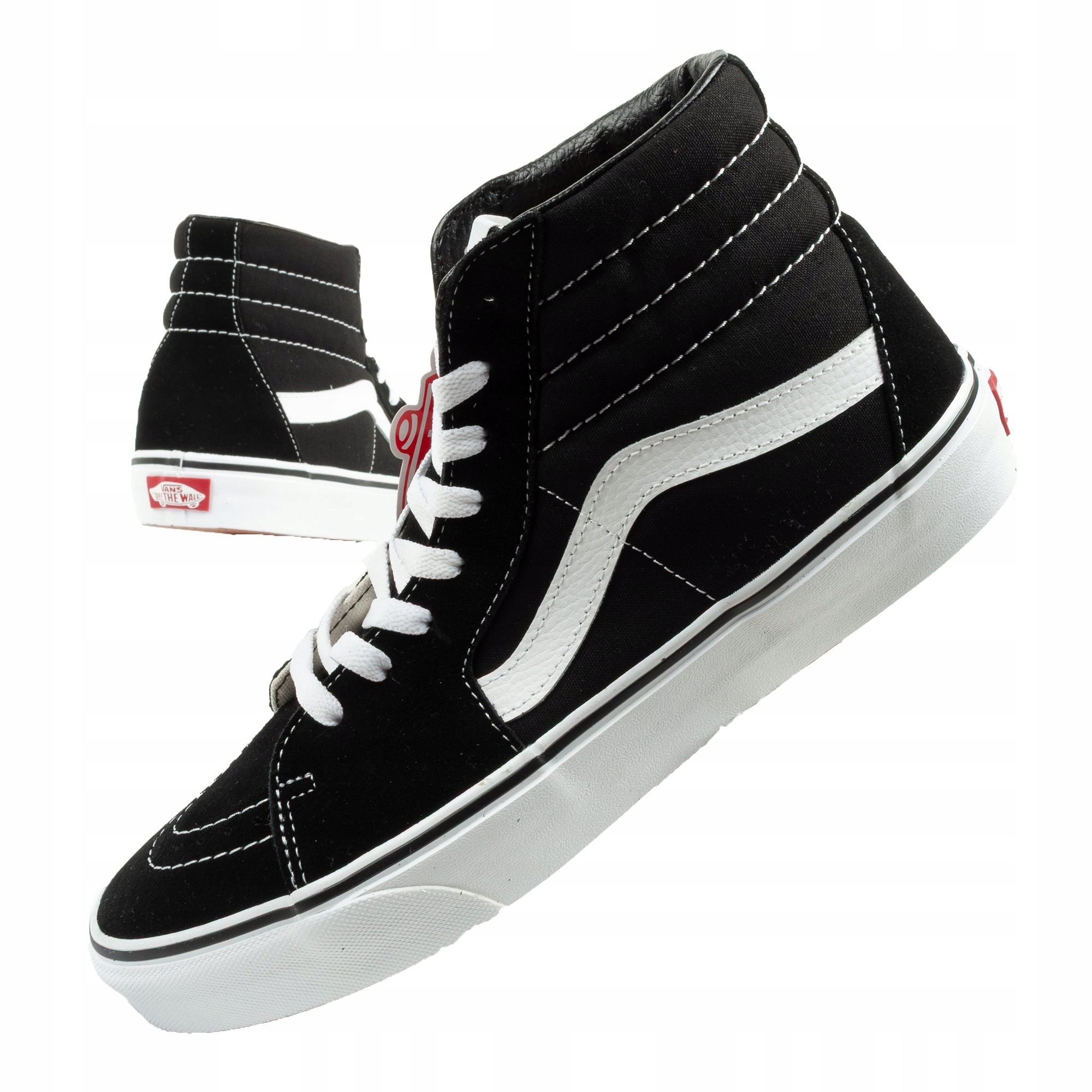 Pánské sportovní tenisky Vans Sk8-Hi vel. 42, módní černá kůže