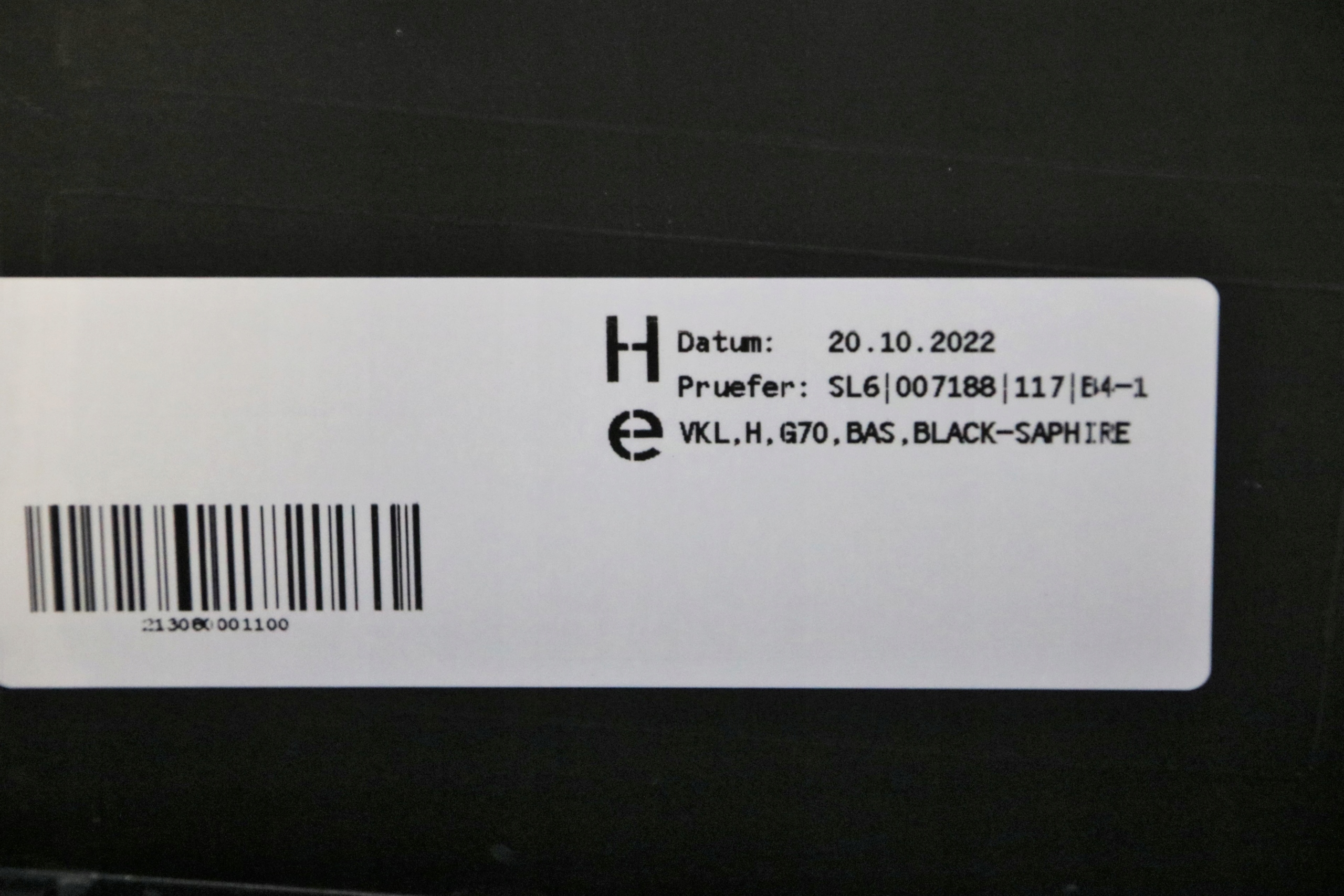 BMW 7 G70 bumper rear part rear 6xPDC colour 475