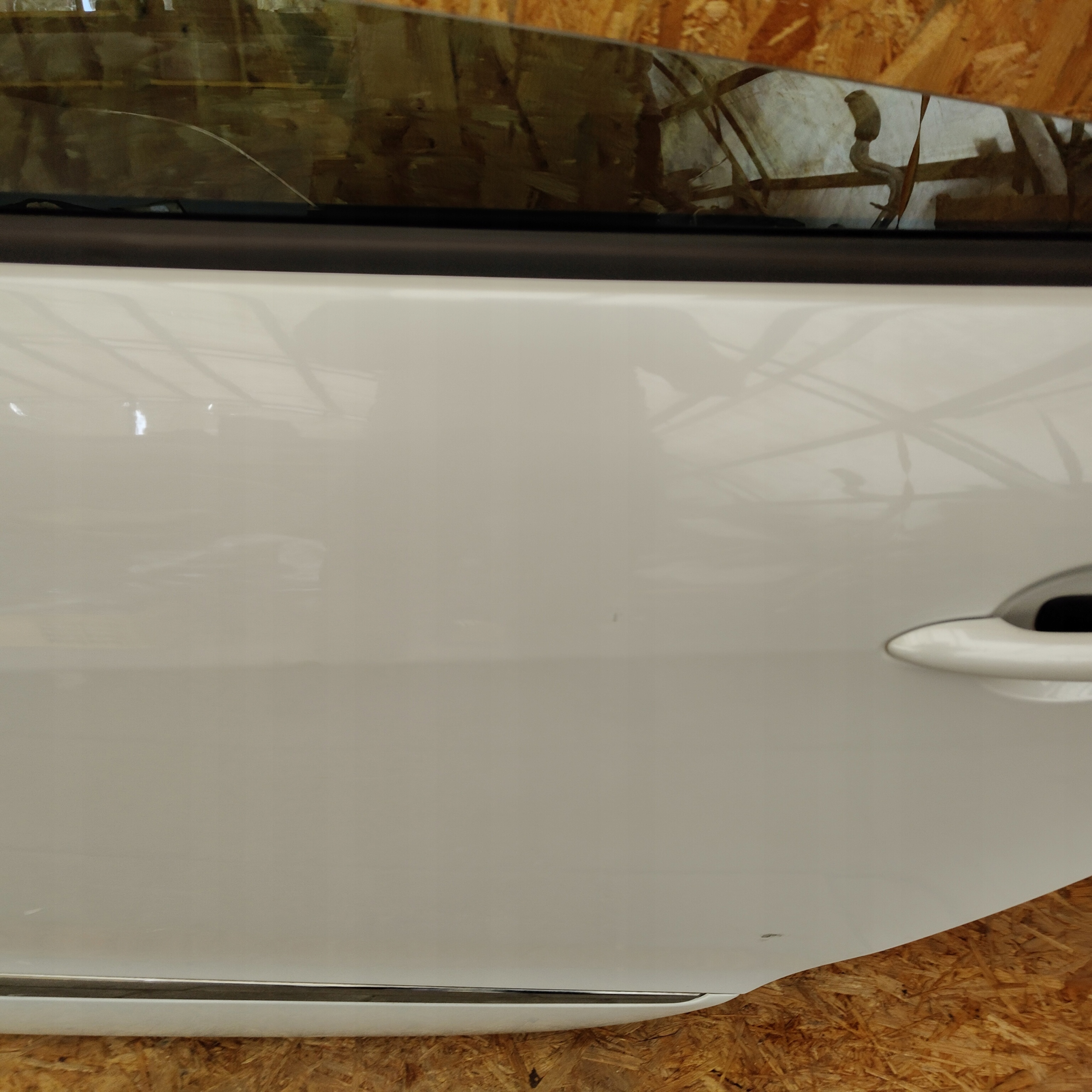 door rear. rear part left RENAULT SCENIC III BIALA PERLA
