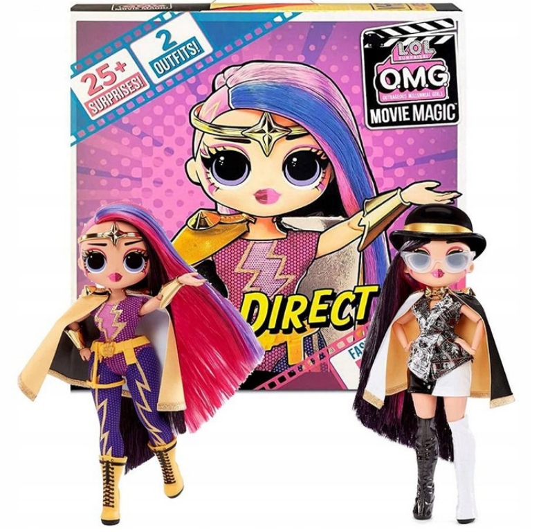 L.o.l. Surprise! Ms. Direct Omg Movie Magic Dla Dzieci Laleczka Akcesoria