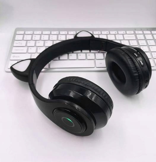 SŁUCHAWKI BEZPRZEWODOWE BLUETOOTH DLA DZIECI LED Rodzaj słuchawek nauszne