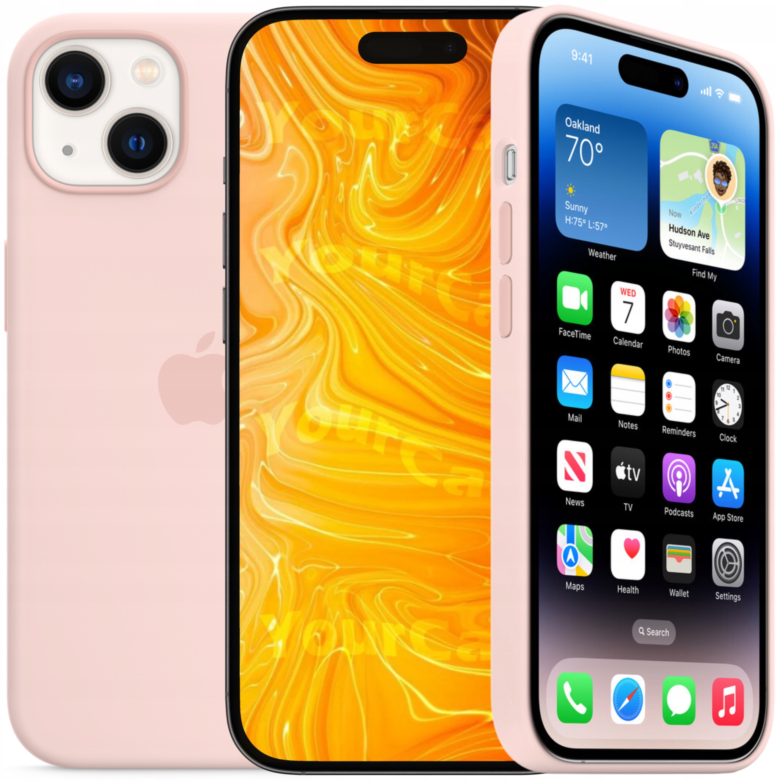 ETUI DO IPHONE 15 PLUS SILIKONOWE CASE OBUDOWA DO APPLE PLECKI 45 KOLORÓW Kolor wielokolorowy