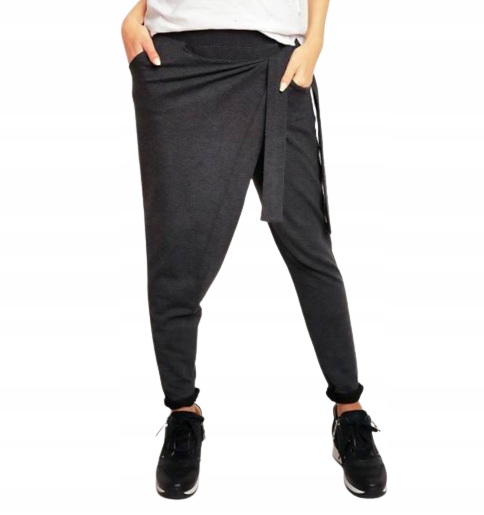 Sportovní baggy kalhoty s volnými tepláky, velikost L/XL