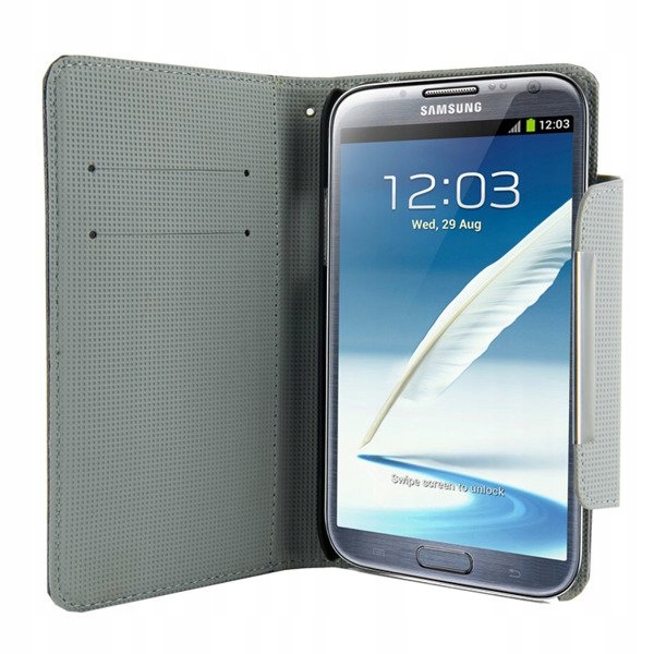 

Etui ochronne do Galaxy Note 2 5.5'' Style szare