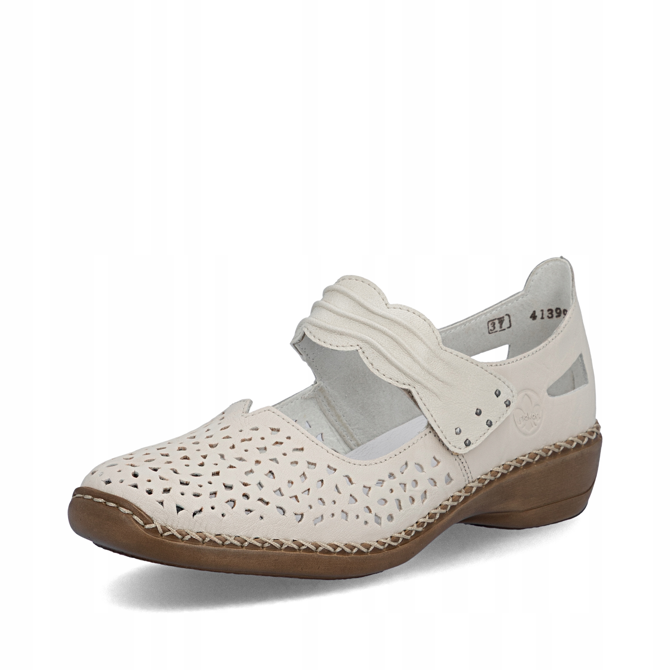 Rieker Antistress Dámské Kožené Polobotky Béžové 41399-60 vel. 39