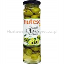 Hutesa Zelené Olivy Bez Pecek v nálevu 140 g