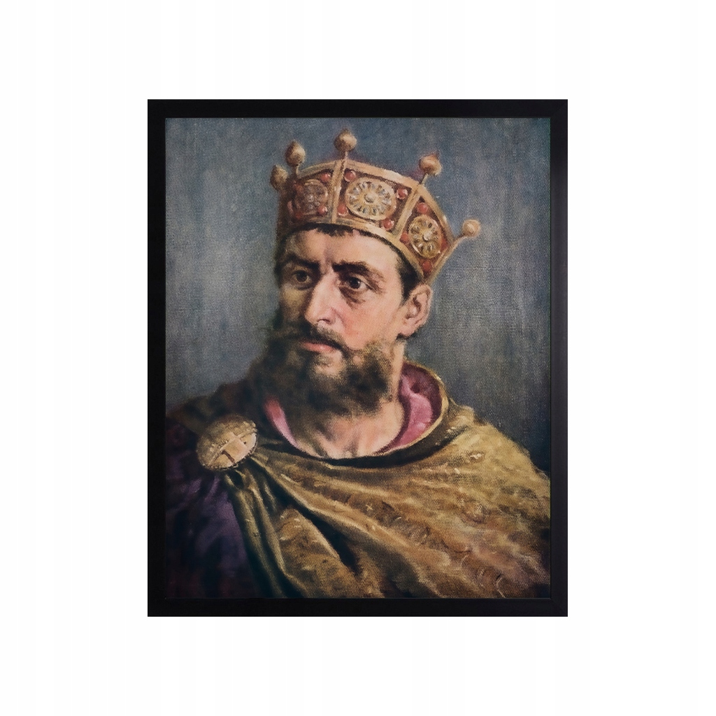 

Mieszko II Lambert obraz Poczet królów Jan Matejko