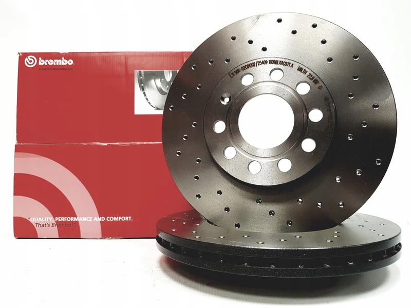 09.9145.1X - BREMBO передні гальмівні диски AUDI A3 8P 8v 288MM