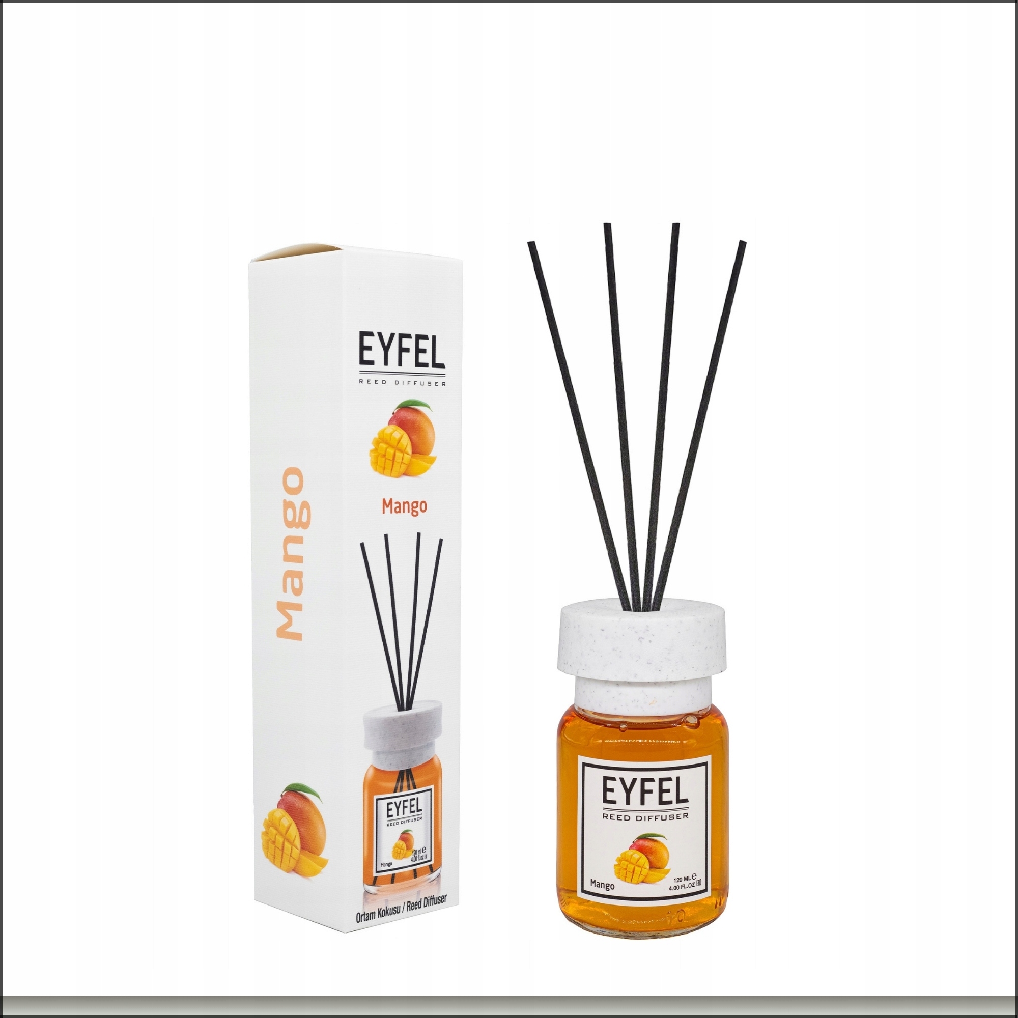 MANGO EYFEL - ZAPACHY DO DOMU PATYCZKI 120ml