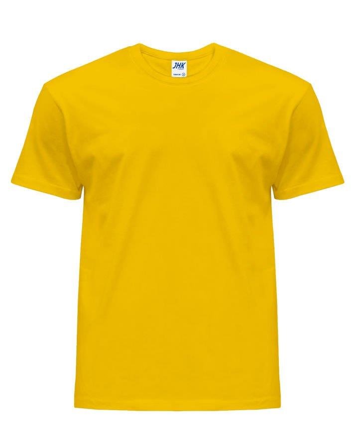

Złoty T Shirt męski Koszulka Bawełna Jhk XL