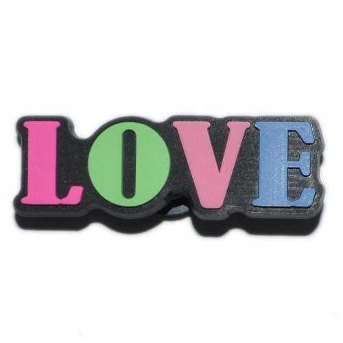 

Pozostałe - Przypinka do Crocs - Love - 1308