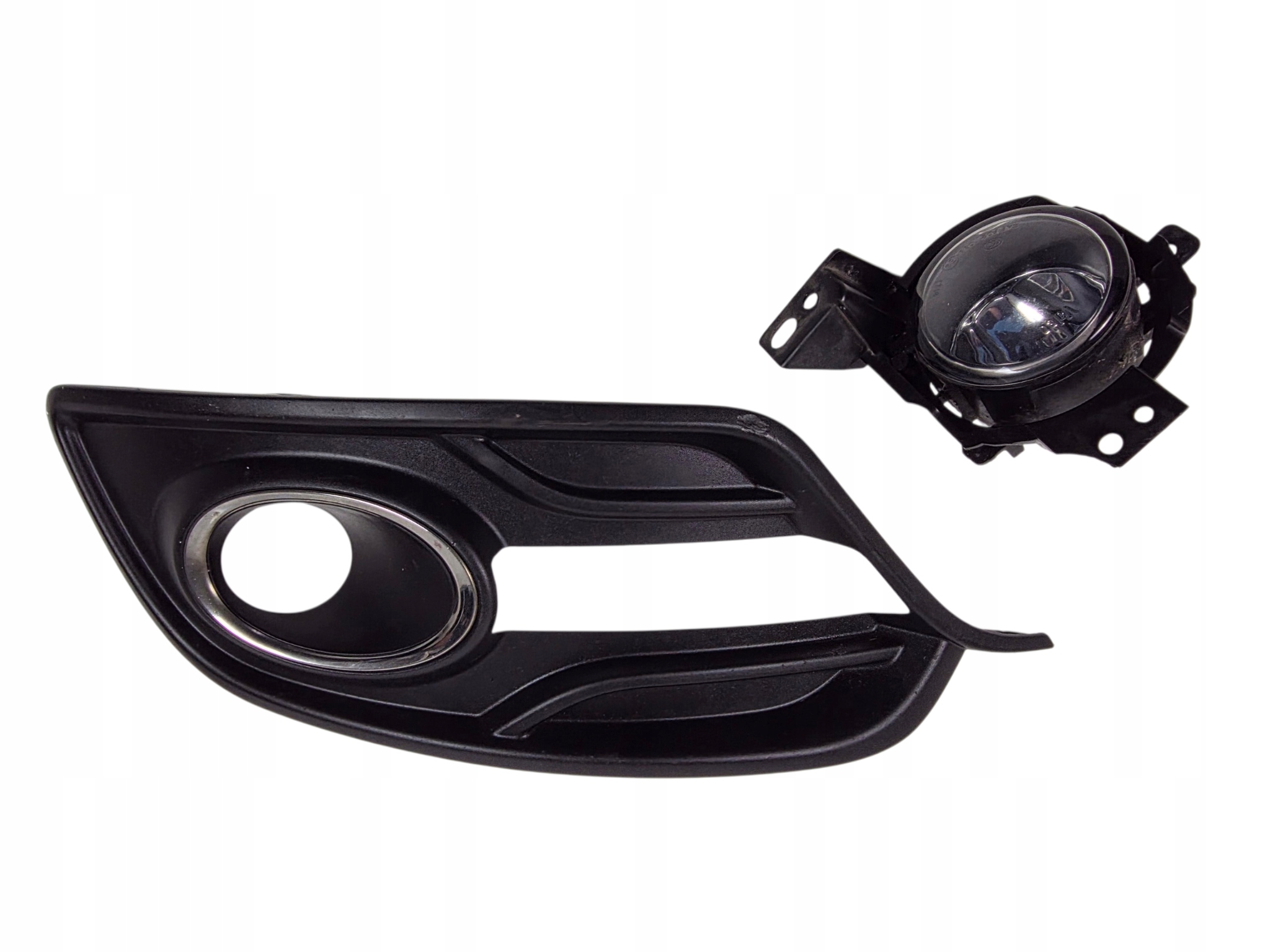 RENAULT MEGANE 3 III fog light right + frame grid right CHROM 261A25882R