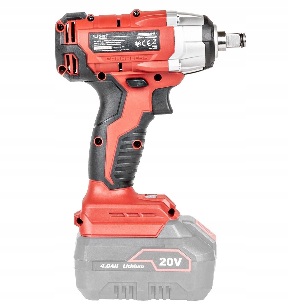 KLUCZ UDAROWY CEDRUS POWER + IWB250Li 20V UDAR UCHWYT 1/2" Kod producenta IWB250LI