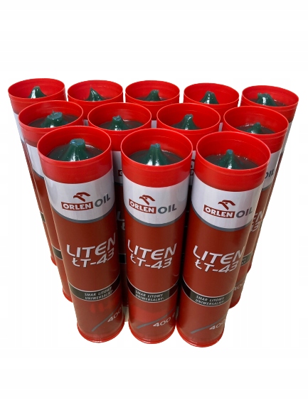 Smar Łt 43 Orlen do Łożysk Tuba Nabój Smarownicy