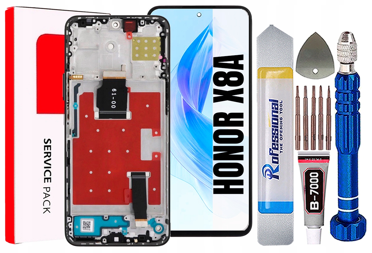 Displej Pro Honor X8A Originál LCD Obrazovka Rámeček