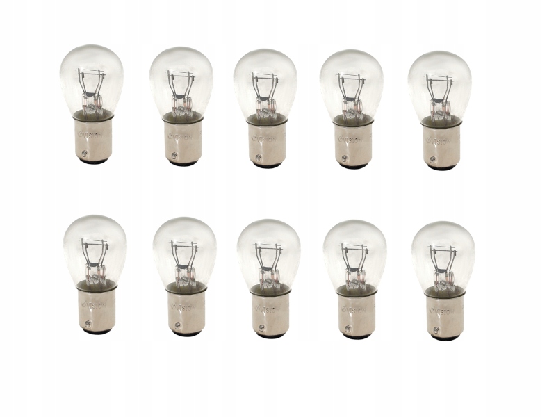 

Żarówka Vision P21/4W 12V 21/4W BAZ15d E4 10szt