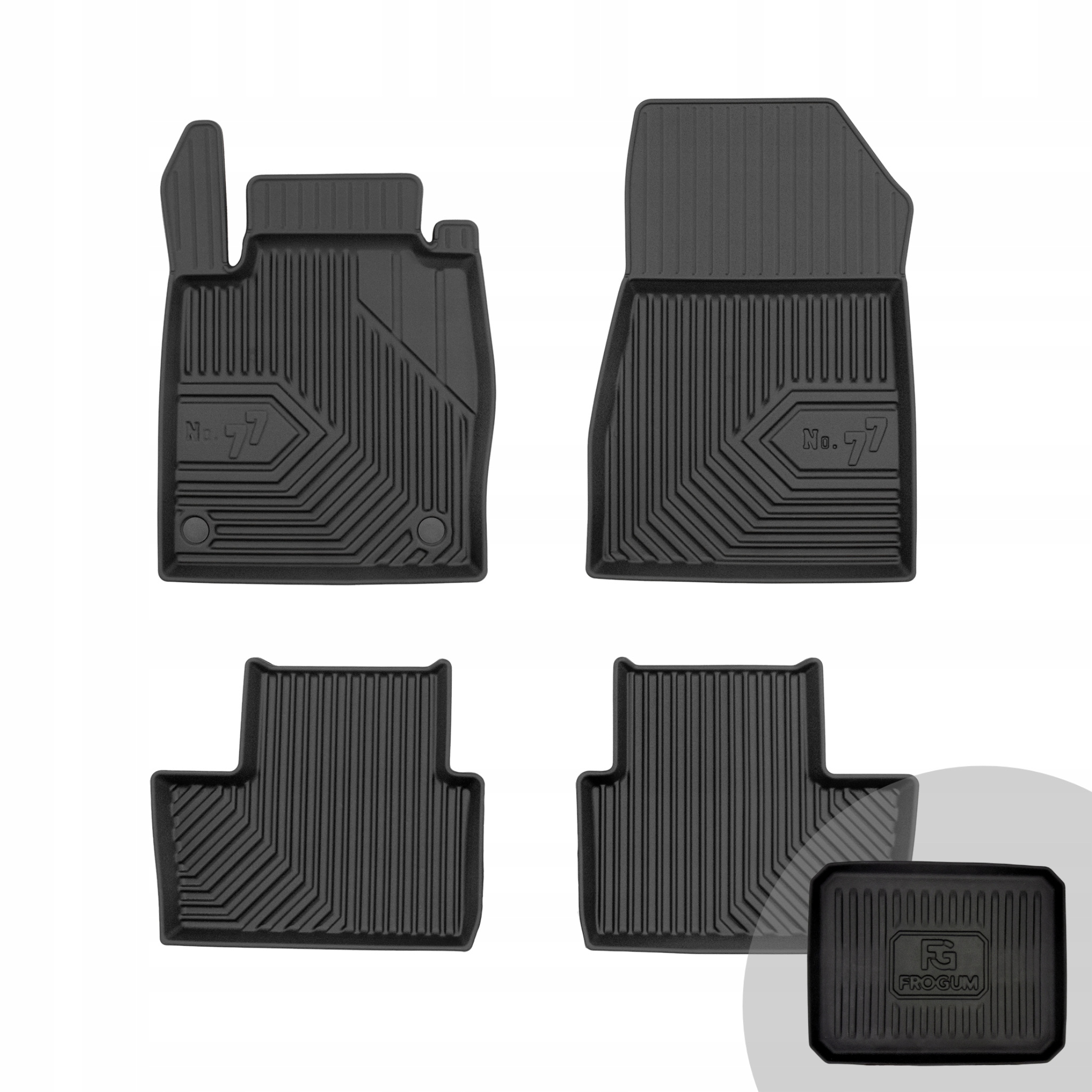 Frogum Koberce do auta pro Nissan Juke II od roku 2019