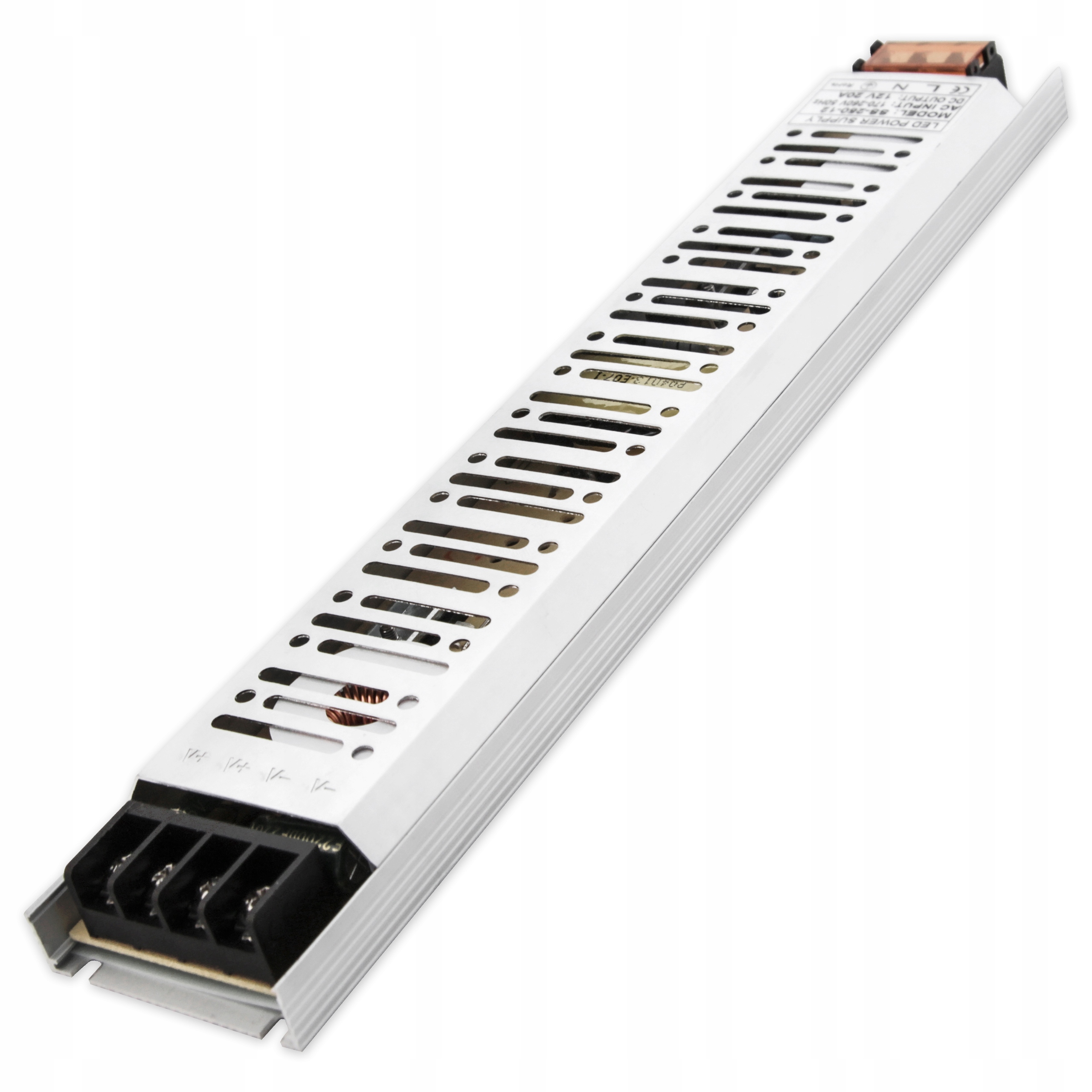 

Zasilacz Ultra Slim do taśm Led 12V 250W montażowy