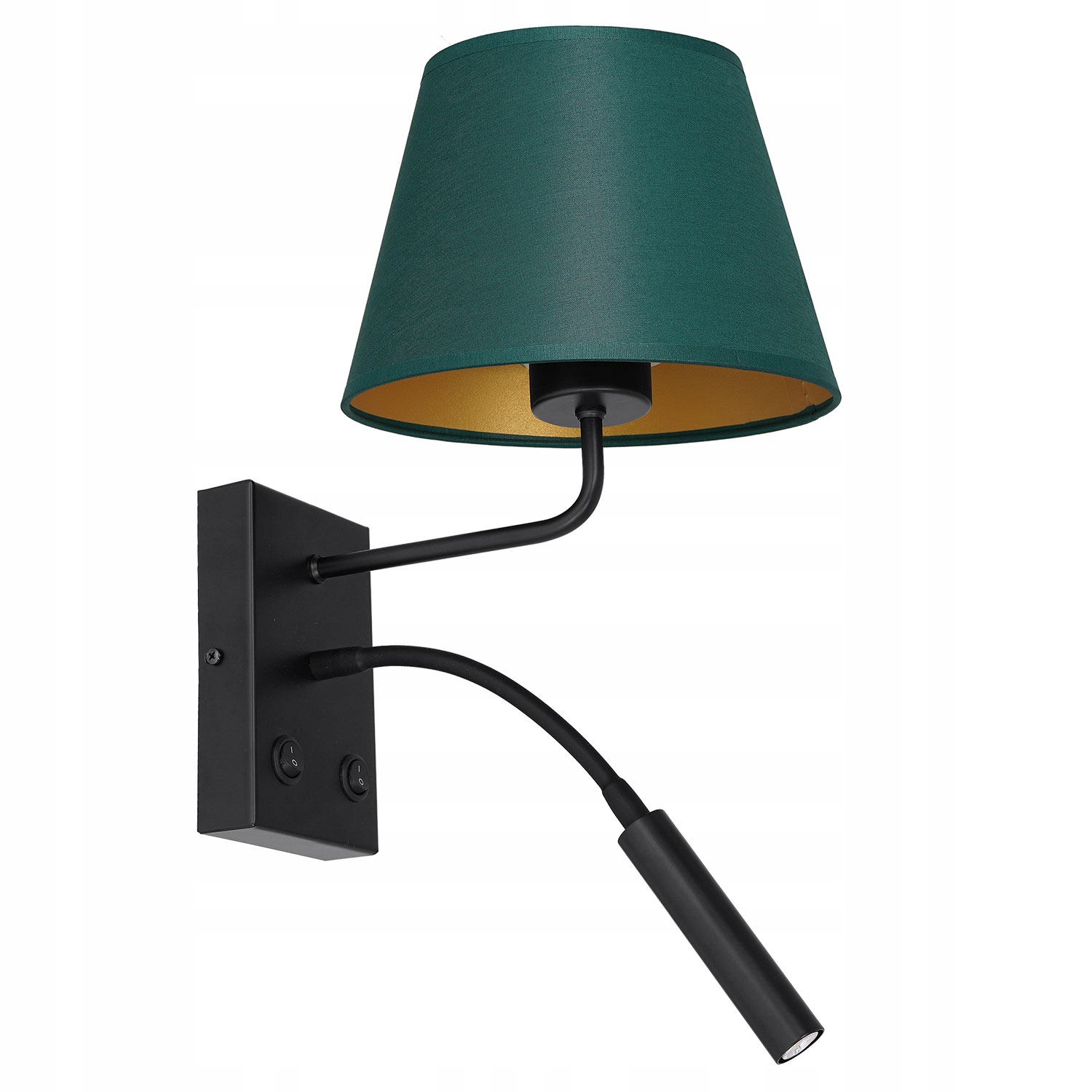 Nástenná Lampa Pohyblivá Na Čítanie Luminex Arden 3558 Čierna