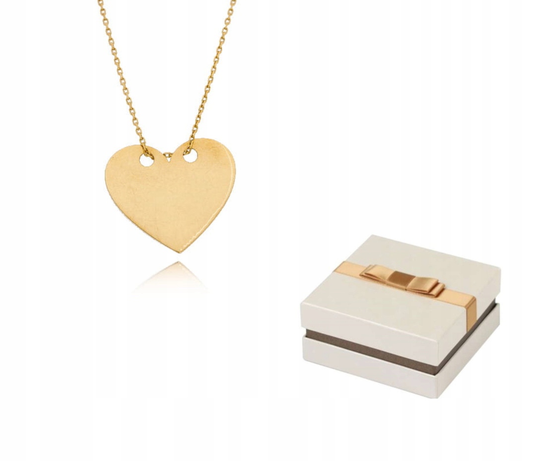 Zlatý náhrdelník Srdce ZN86