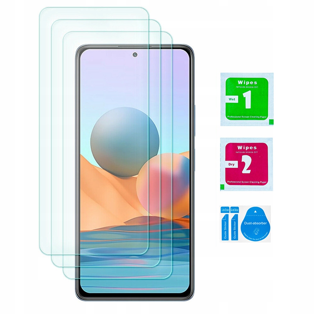 

3x Szkło Hartowane Szybka do Redmi Note 10 10s