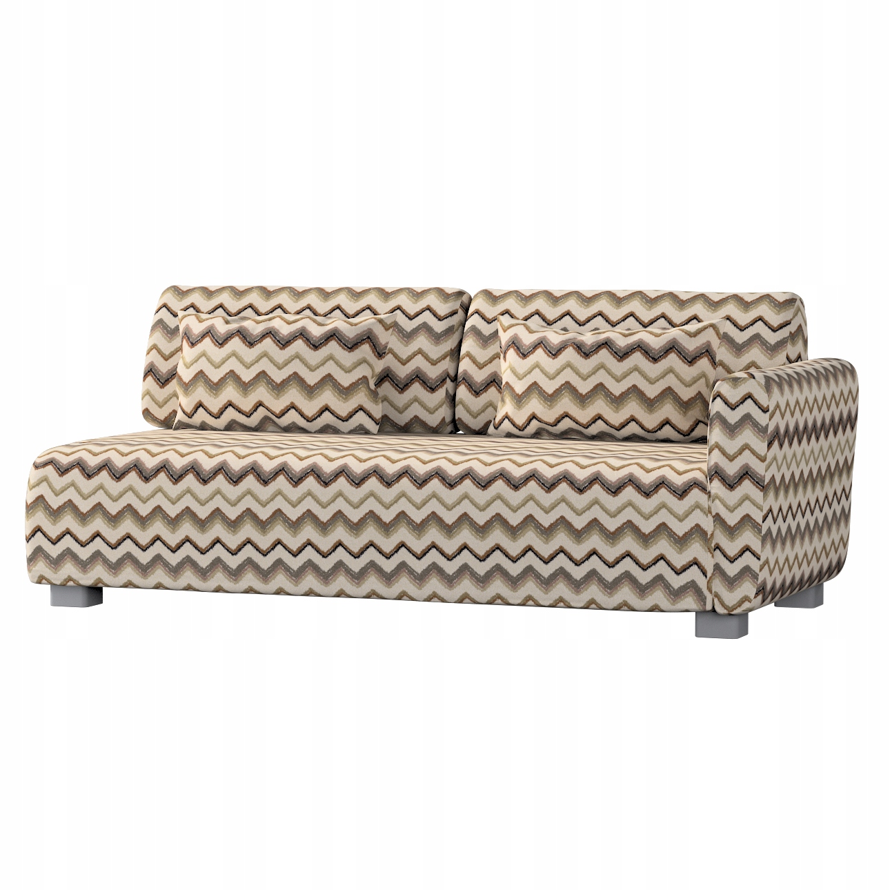 Poťah na 2-miestnu pohovku s jedným podrúčníkom Mysinge Ikea, zelený