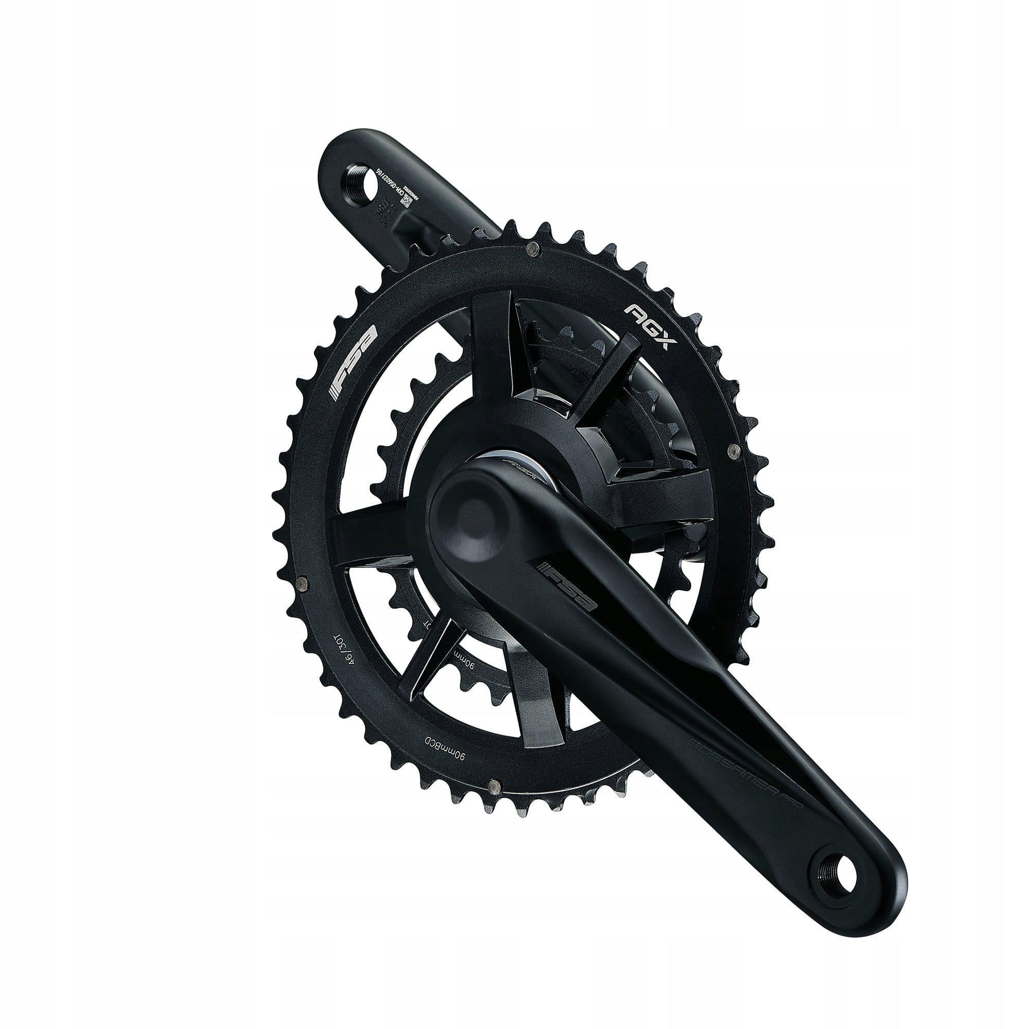 Cyklistická klika Fsa Gossamer Pro Agx 46x33T, 172.5 mm Gravel 2x10/11s