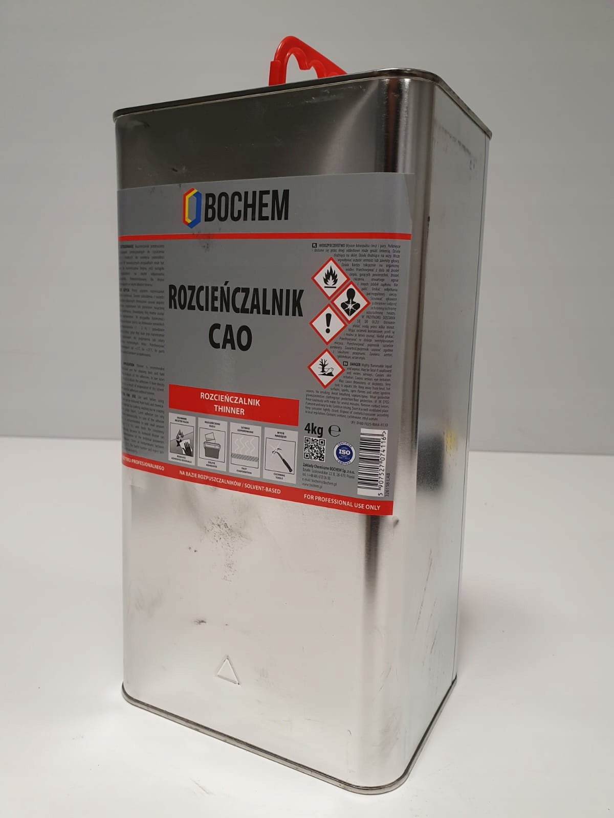 Bochem Cao Ředidlo 4KG Pro Čištění Nářadí A Zbytků Lepidla
