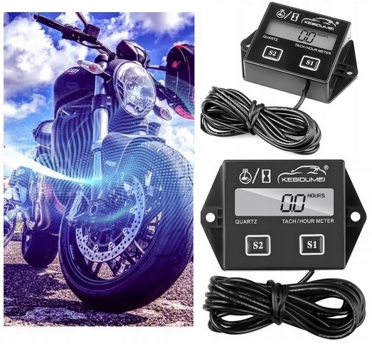 

Licznik Motogodzin Indukcyjny z Obrotomierzem Nowy