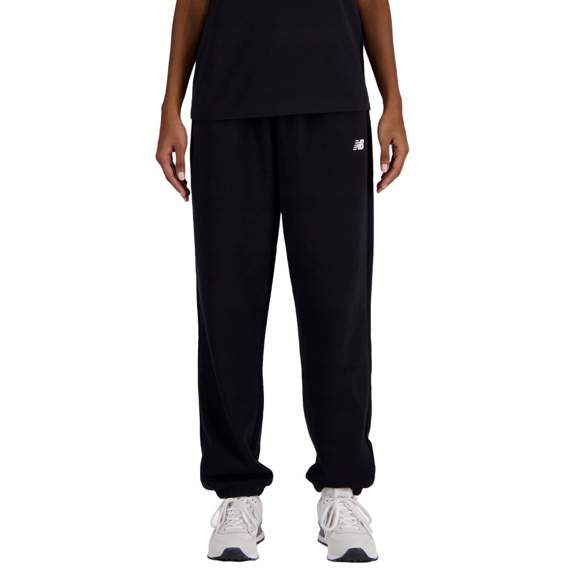 Spodnie New Balance French Terry Czarne S