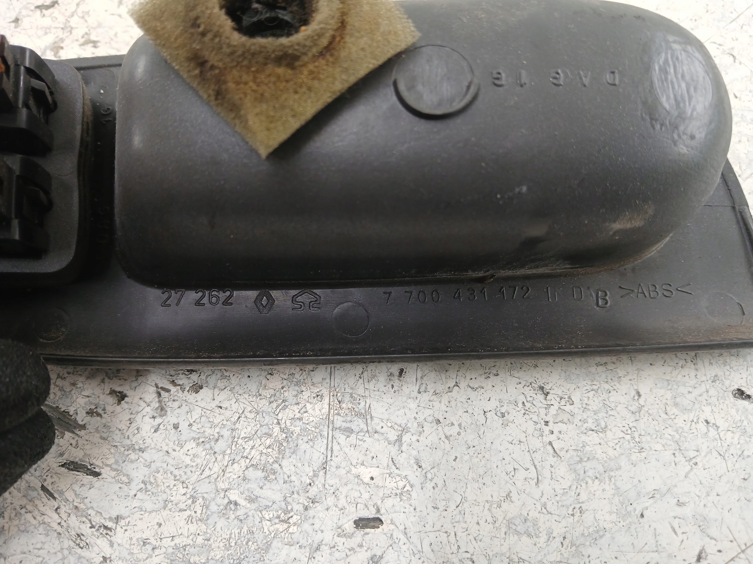 RENAULT SCENIC a PANEL okna ľavý predok 7700431172