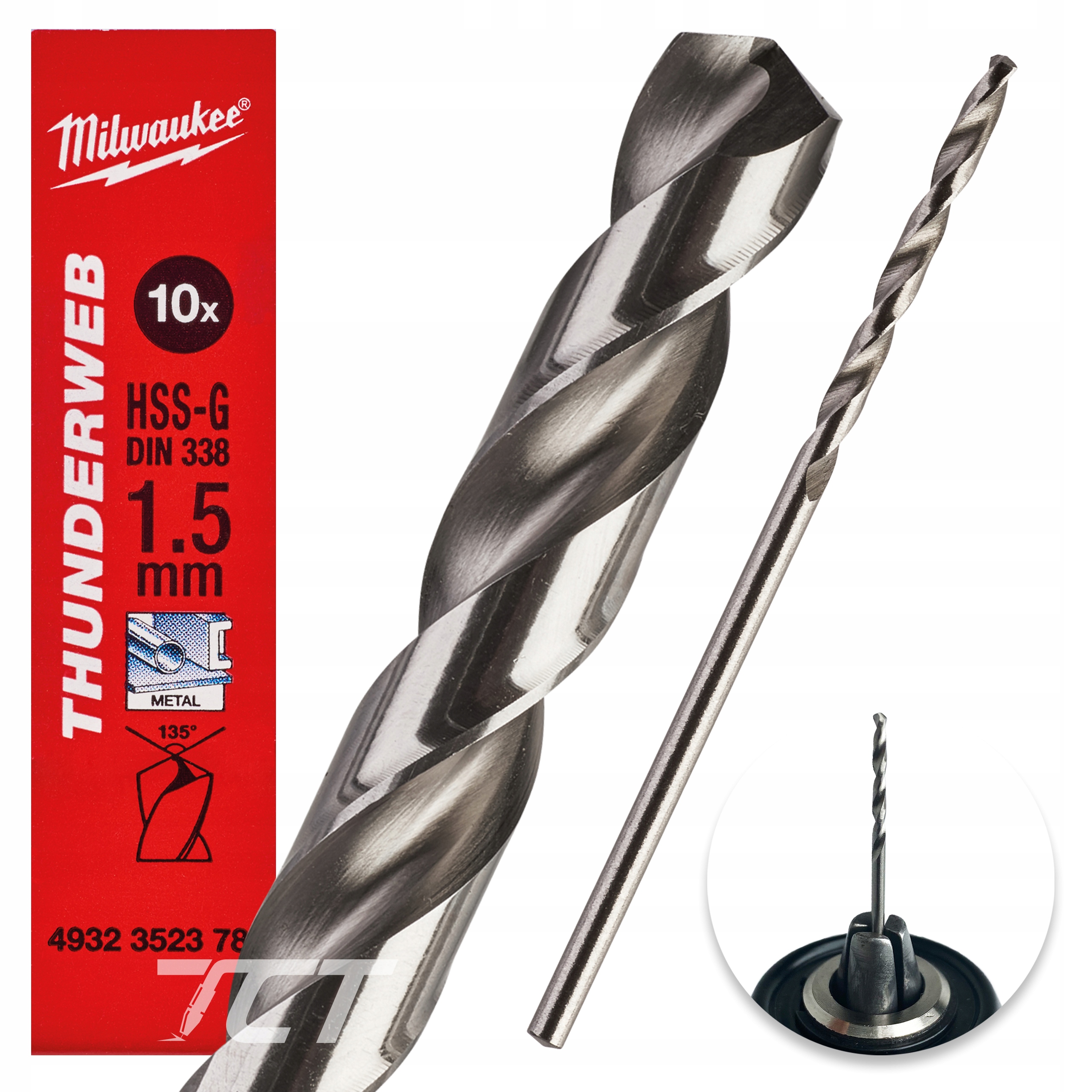 

Wiertło do metalu Milwaukee Hss-g Thunderweb 1,5mm
