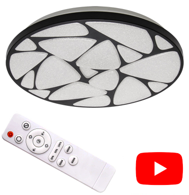 Lampa Do Kúpeľne Stropné Svietidlo Led Kúpeľňová 48W Cct Diaľkový Ovládač Pamäť Farby Svetla