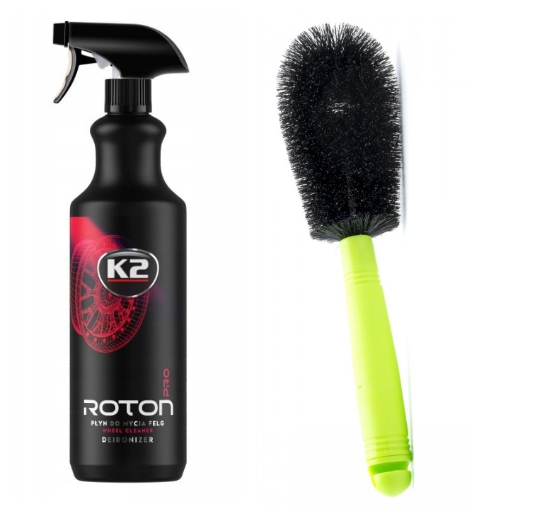 

K2 Roton Pro Płyn Do Mycia Felg Szczotka 1L
