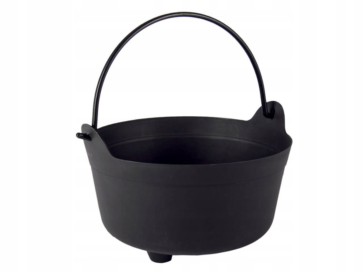 Kocioł wiedźmy 24 cm 1szt Halloween Kociołek Stan opakowania oryginalne