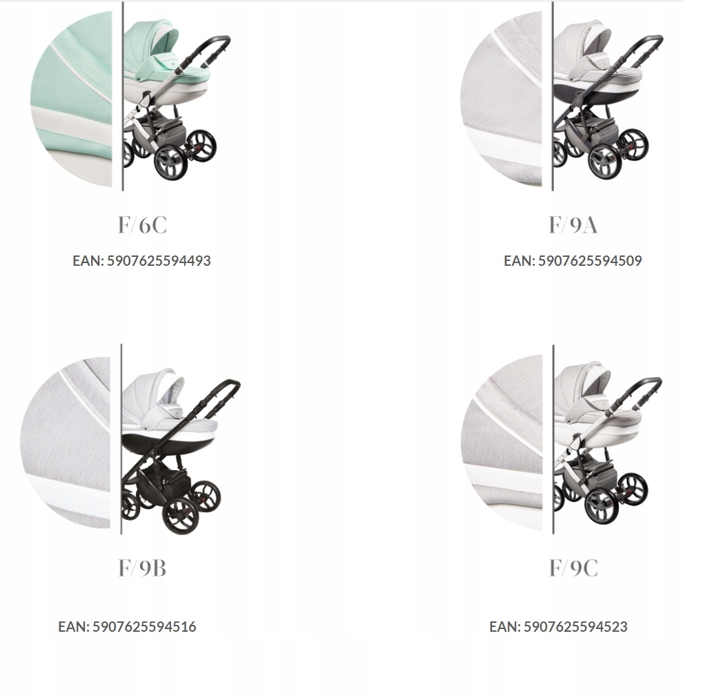 Wózek Baby Merc Faster Style 3w1 pudrowy róż 91C Elementy zestawu Fotelik samochodowy Gondola Spacerówka