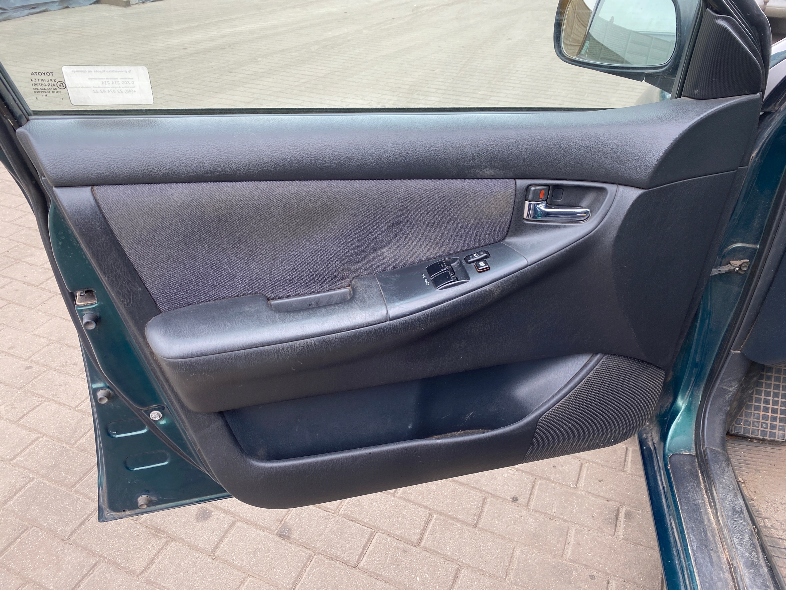 upholstery left side side left front Toyota Corolla E12 01-07
