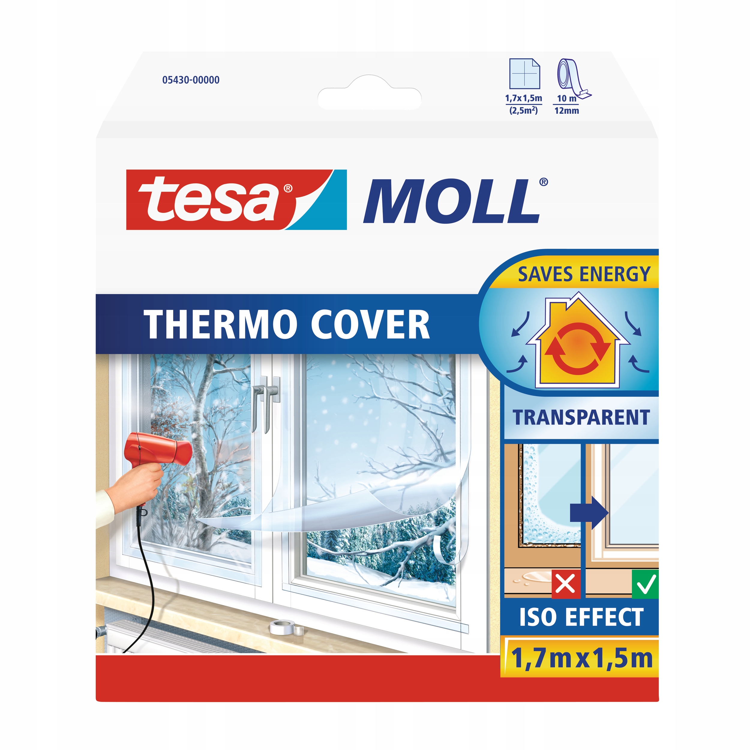 

Folia termoizolacyjna na okna tesa 1,7 x 1,5 m