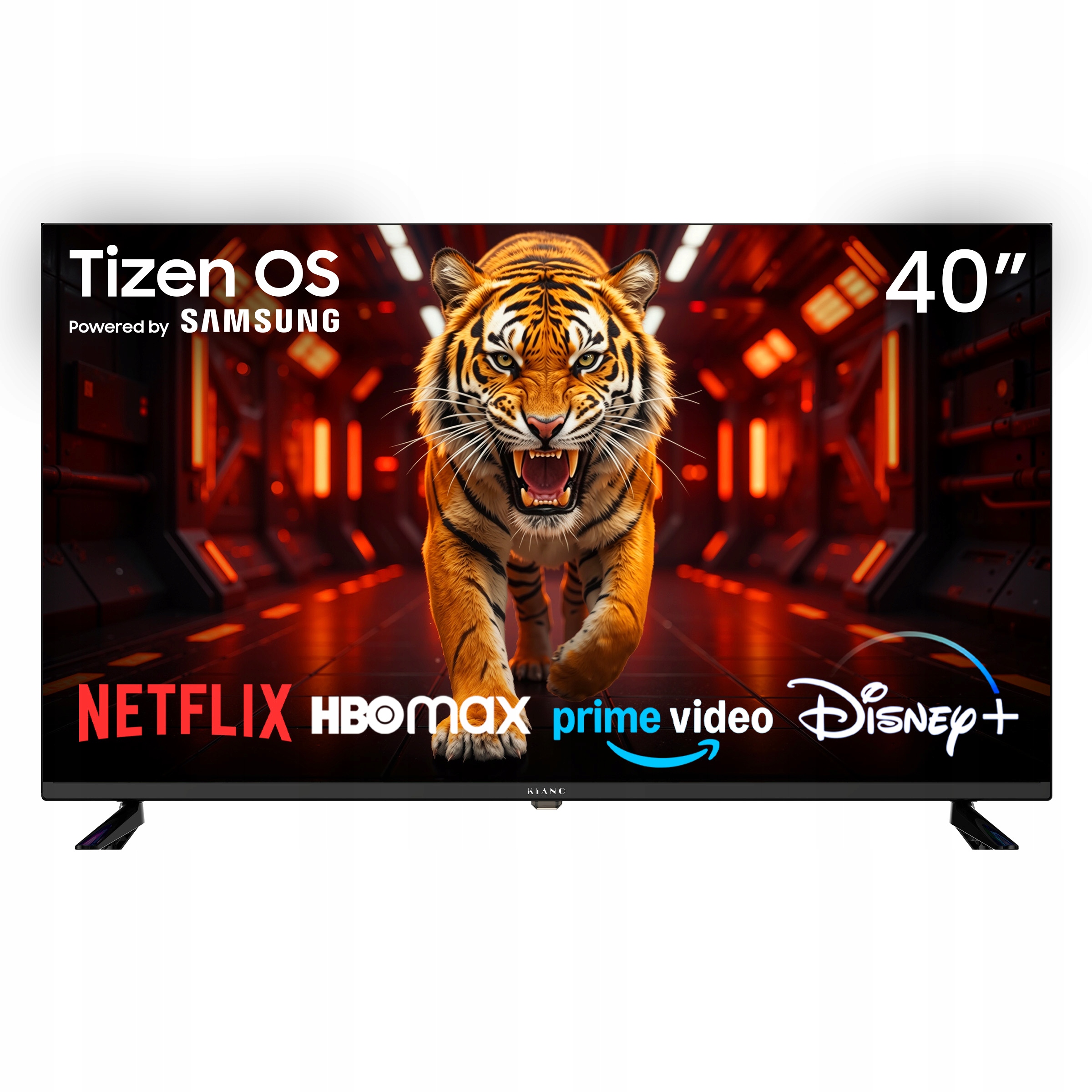 Led televízor Kiano Elegance 40 Tizen 40" Full Hd čierny