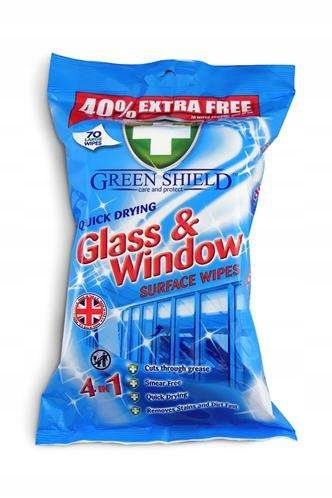 

Green Shield Glass Szkło Okna Wilgotne Chusteczki