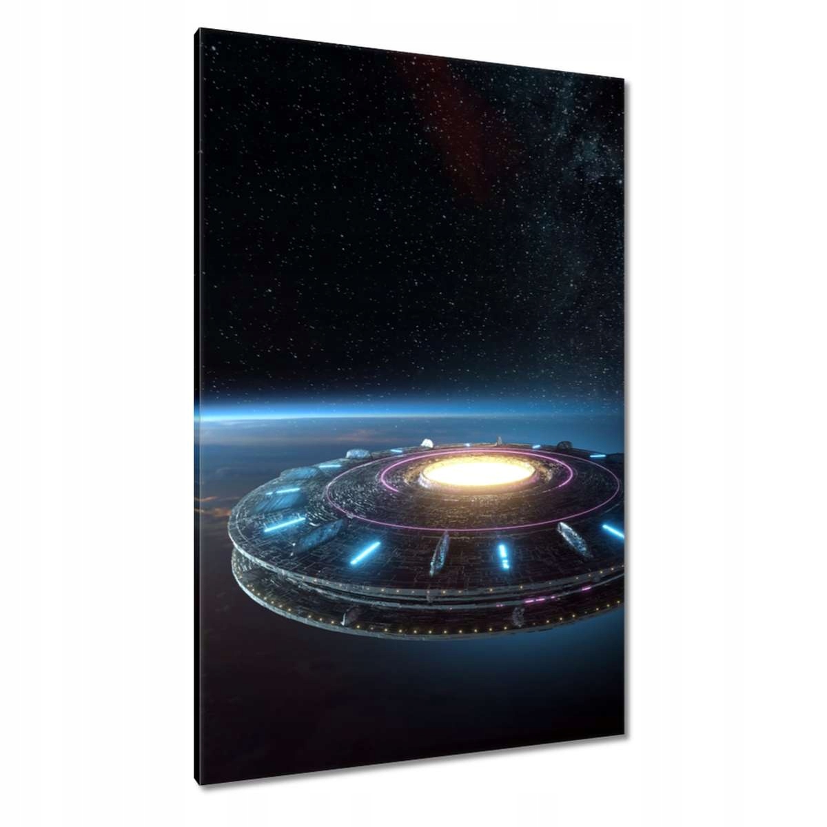Obrazy 80x120 Ufo létající nad Zemí