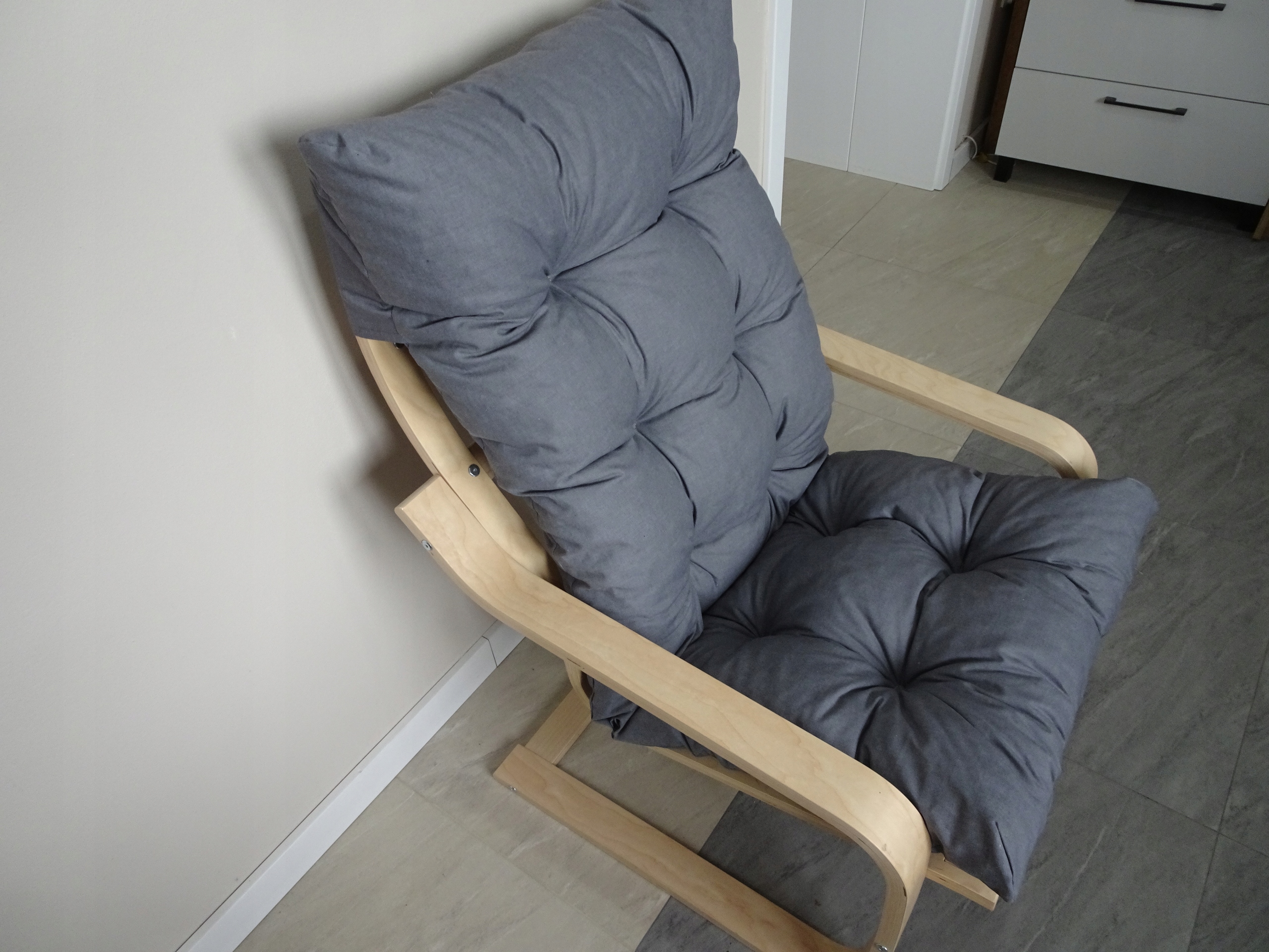 Polštář Na Dřevěné Křeslo Ikea Poang Pello 10 cm výrobce