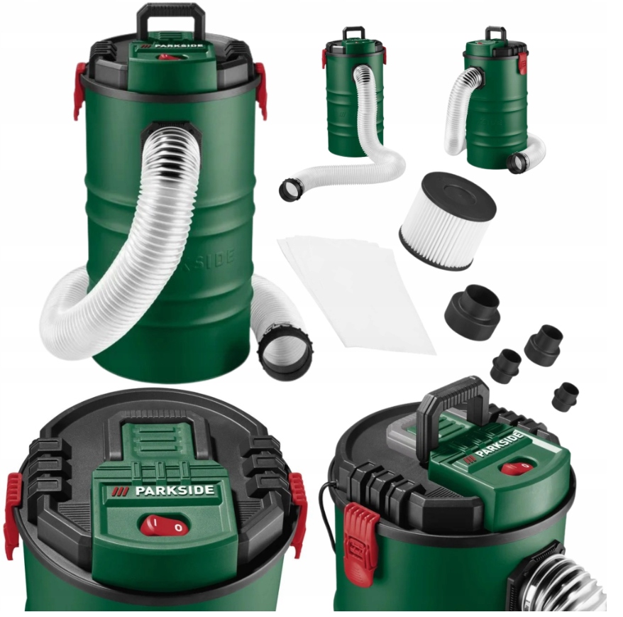 Odkurzacz do obrabiarek do drewna Parkside Pasa 1200 A1