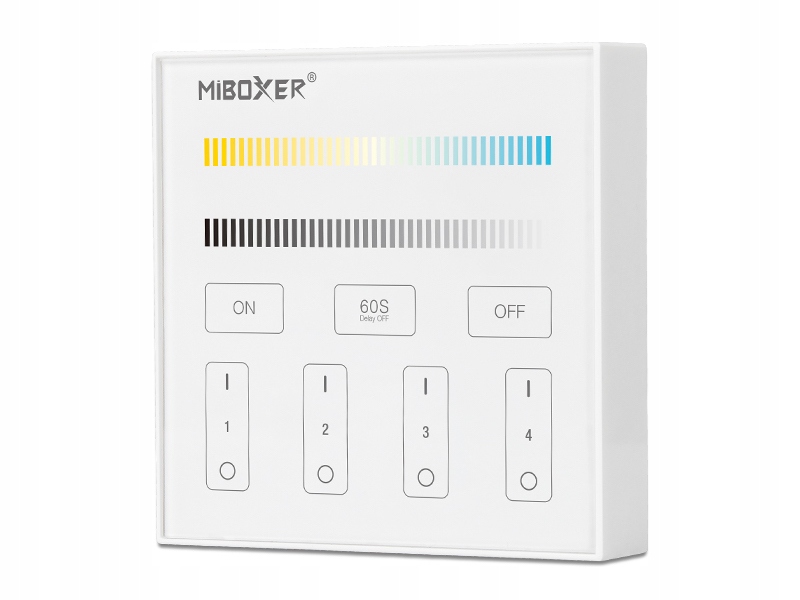 4-zónový nástěnný Panel Milight Led Mono Cct B2